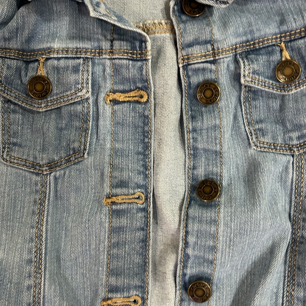 Carter's Light Blue Denim Jacket - Picture 3 of 4